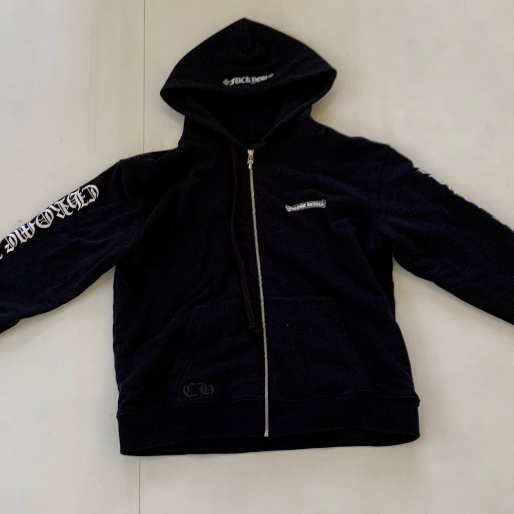 Chrome Hearts Zip Up Hoodie Brand New Medium
